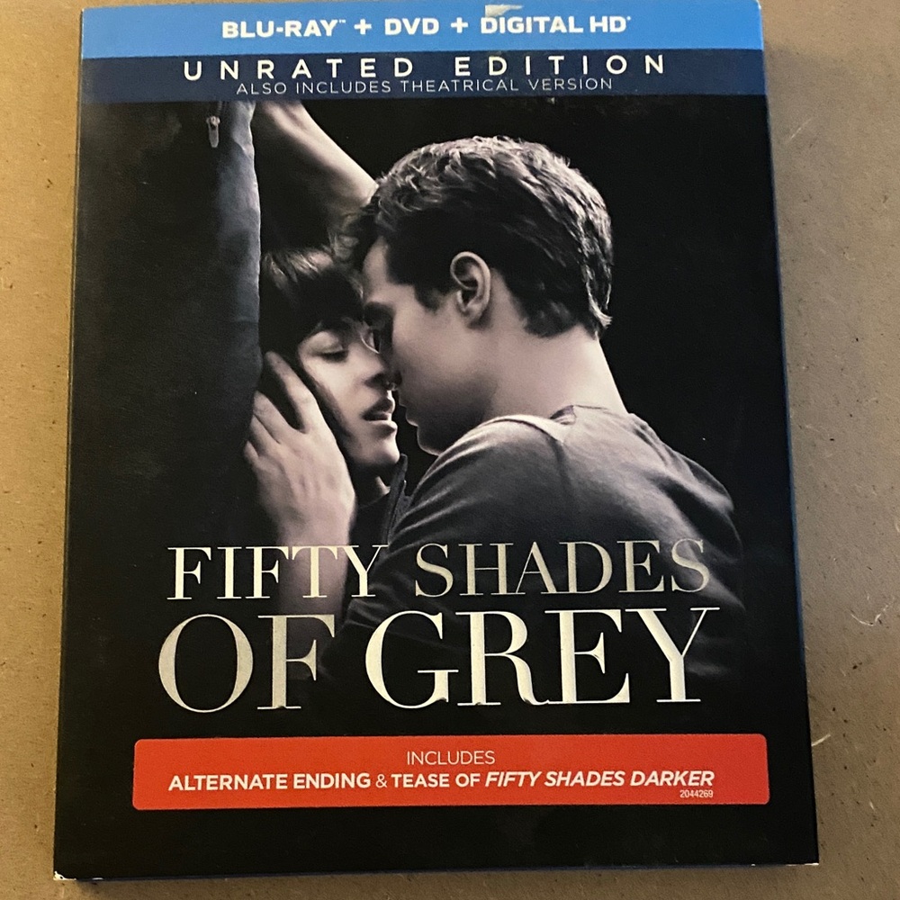 Fifty Shades of Grey Unrated Edition Blu-ray DVD